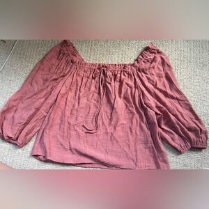 Off the shoulder top